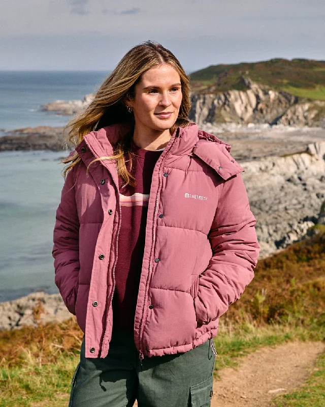 Solitude - Womens Water Resistant Padded Jacket - Pink